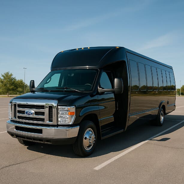 Charter Bus Rental Huntington Beach 18 Passenger Minibus